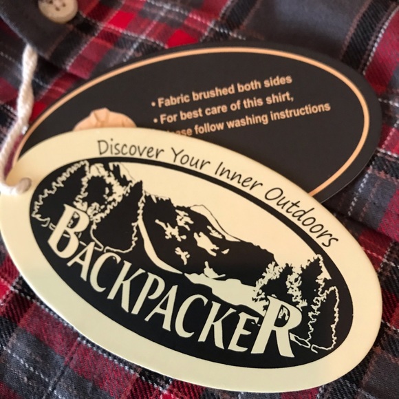 BRAND NEW 100% Cotton Plaid Men’s heavy duty flannel size L - Picture 6 of 8